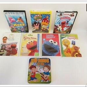 Kids 7 DVD & 1 CD Bundle -
